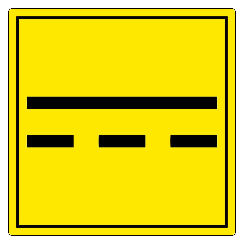 Gleichstrom DC Symbol Zeichen Isolat auf weißem Hintergrund, Vektor-Illustration eps.10 vektor