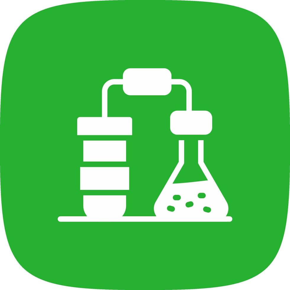 Chemie kreatives Icon-Design vektor