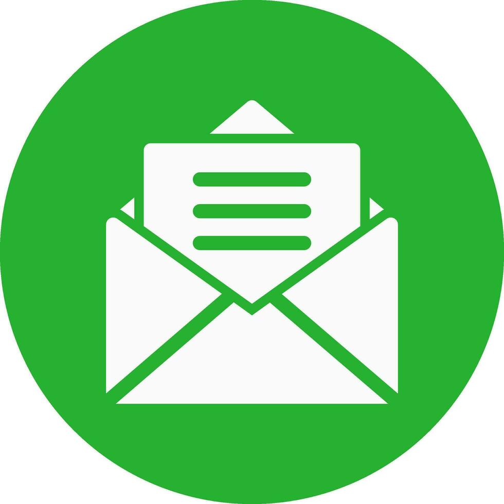 E-Mail kreatives Icon-Design vektor