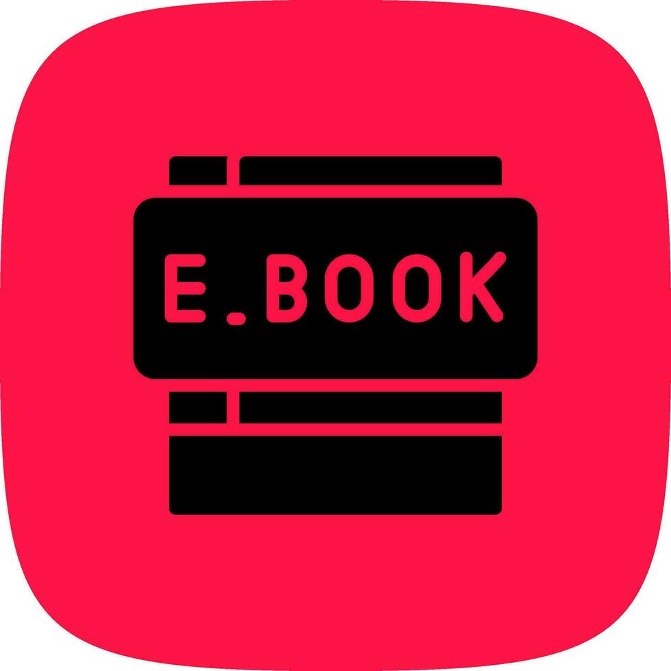 ebooks kreativ Symbol Design vektor