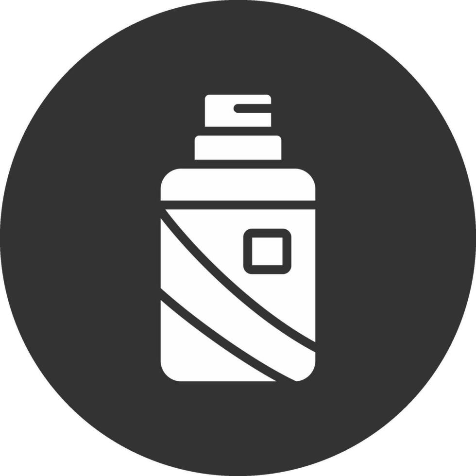 Haarspray kreatives Icon-Design vektor