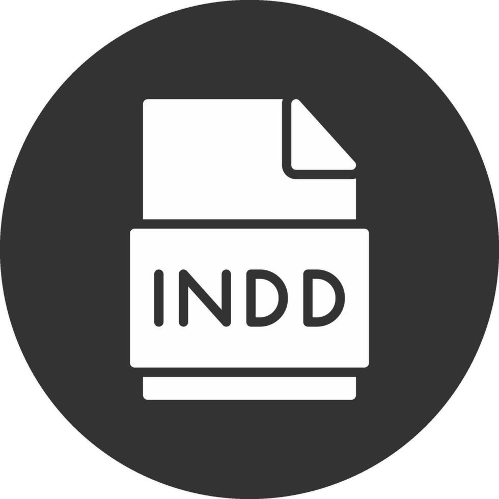 indd Datei kreativ Symbol Design vektor