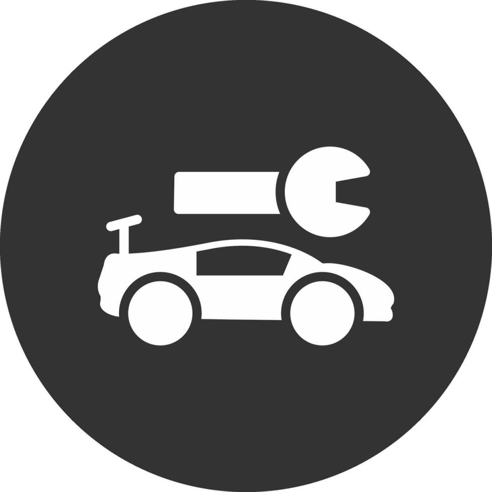 Autoservice kreatives Icon-Design vektor