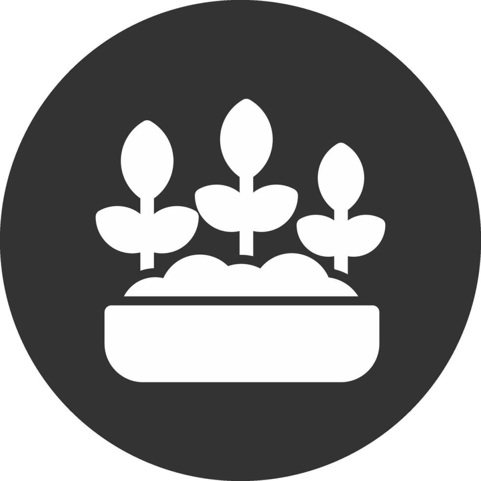 kreatives Icon-Design für die Gartenarbeit vektor