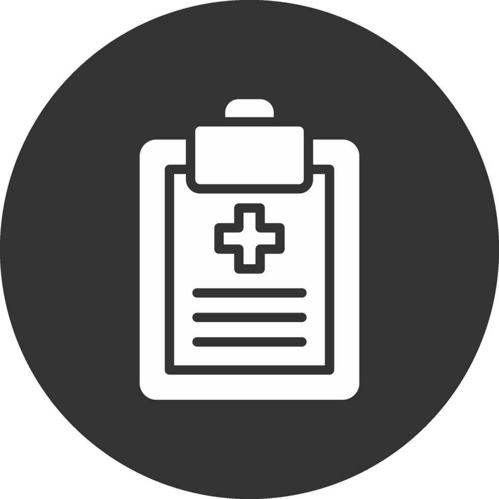 Gesundheitsbericht kreatives Icon-Design vektor