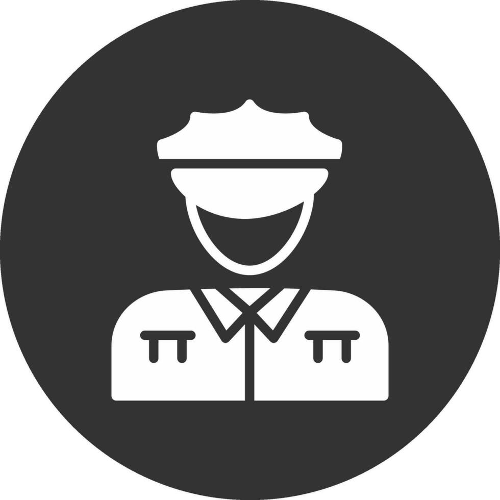 Polizist kreatives Icon-Design vektor