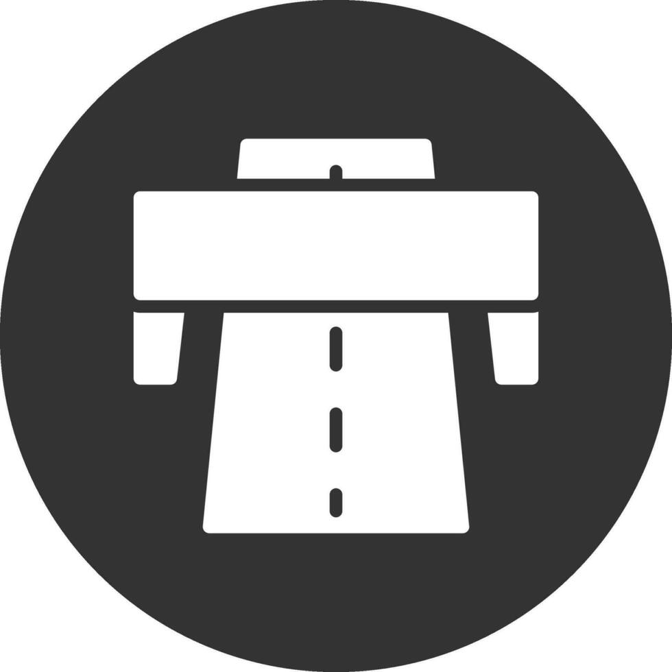 Autobahn kreatives Icon-Design vektor