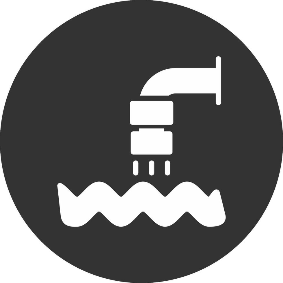 Abwasser kreatives Icon-Design vektor