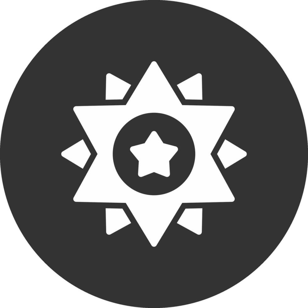 Sheriff kreatives Icon-Design vektor