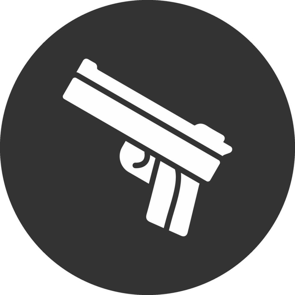 polis pistol kreativ ikon design vektor