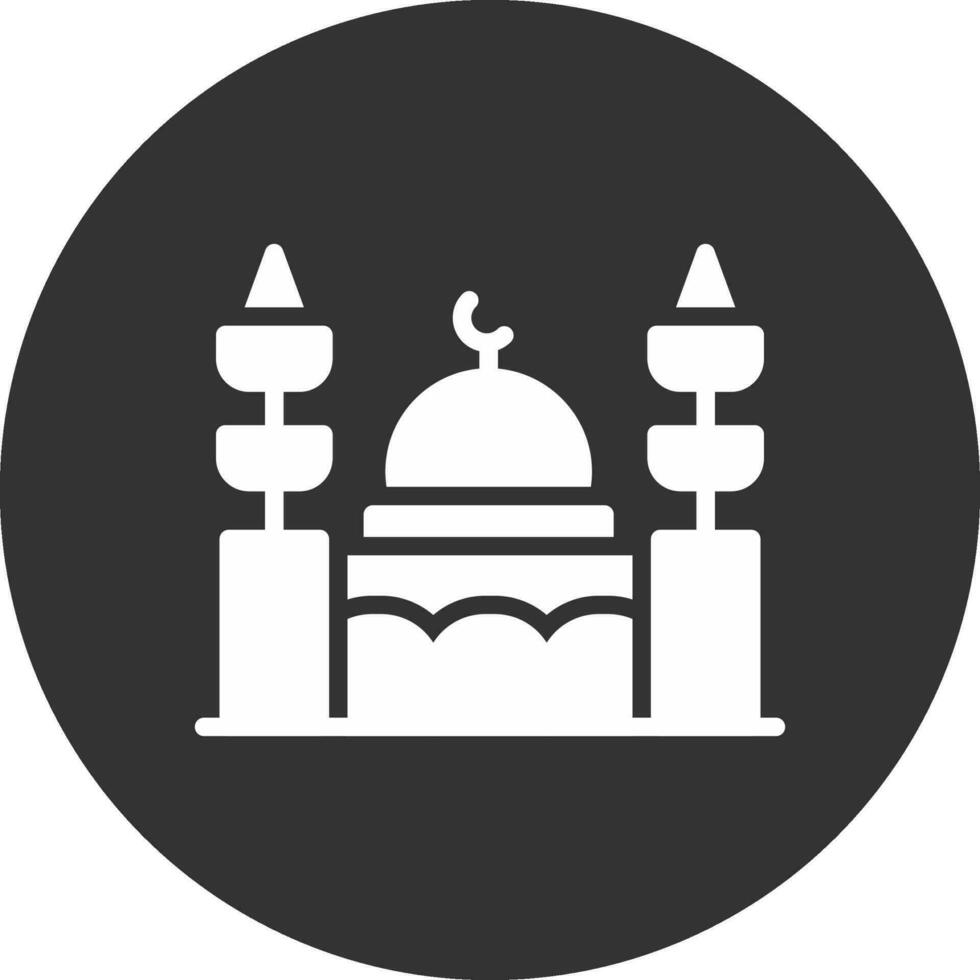 Moschee kreatives Icon-Design vektor