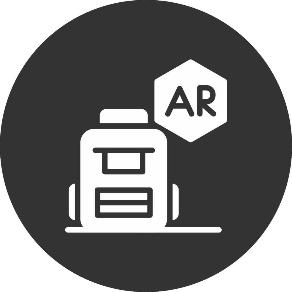 ar Rucksack kreativ Symbol Design vektor