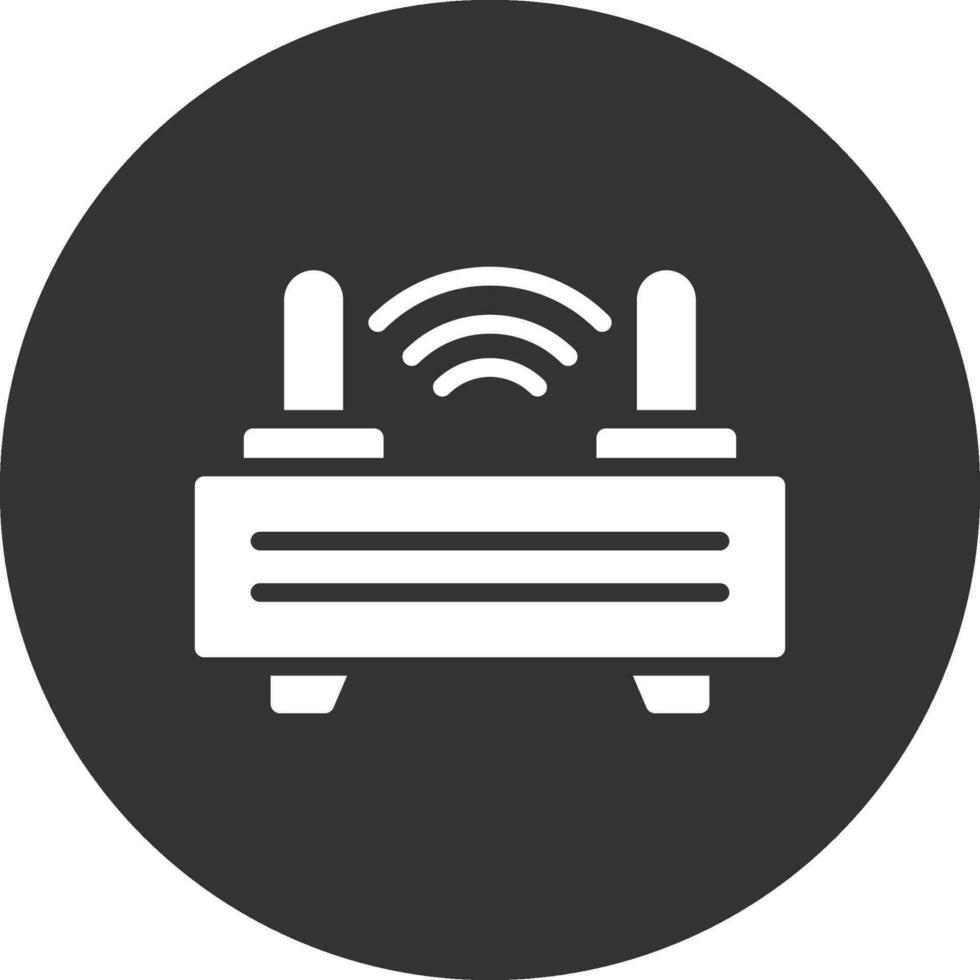 Router kreatives Icon-Design vektor