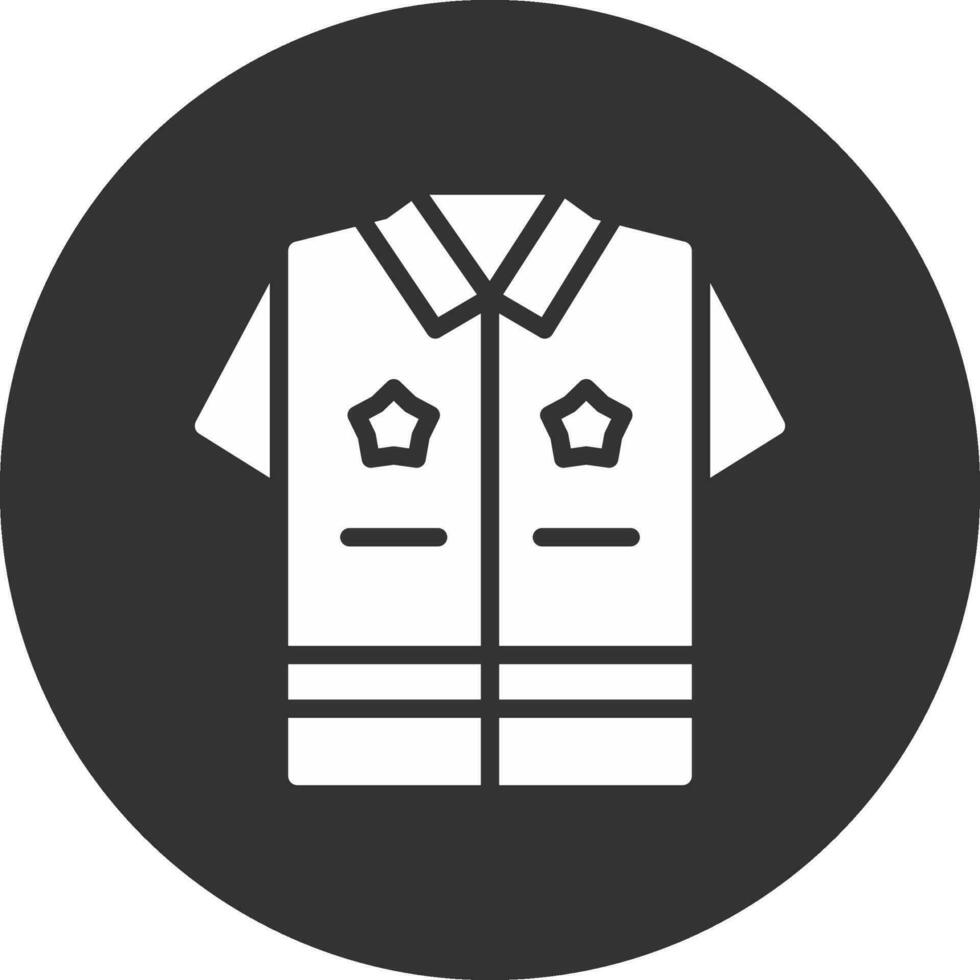 Polizei Uniform kreativ Symbol Design vektor