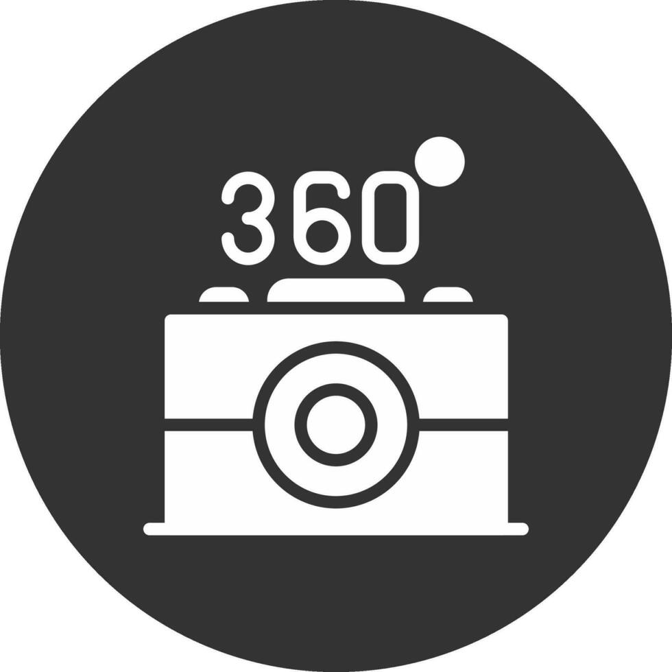 360 Kamera kreativ Symbol Design vektor