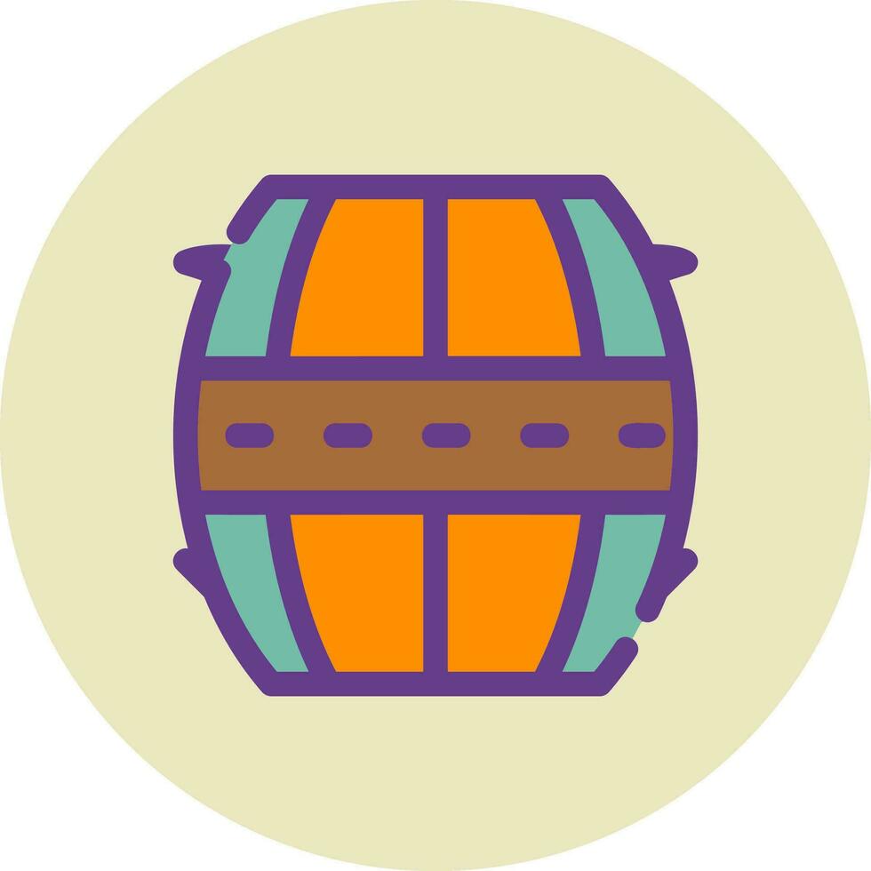 Barrel kreatives Icon-Design vektor