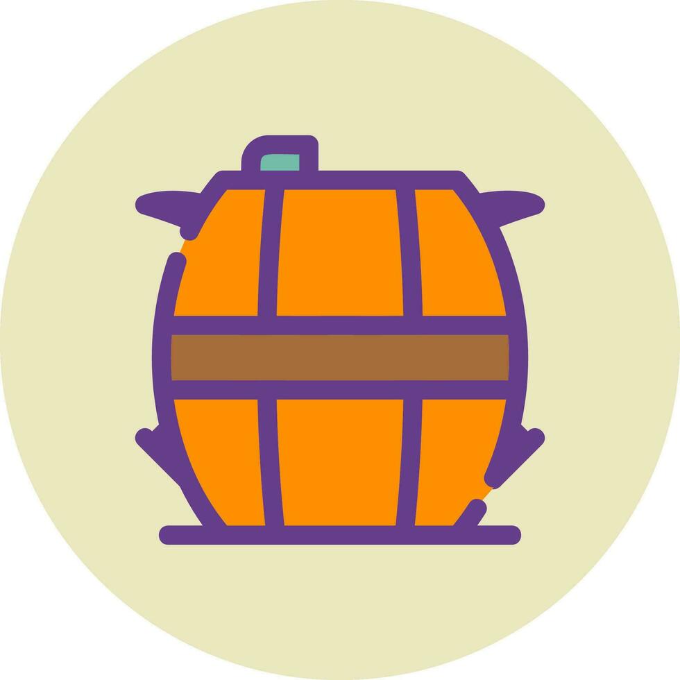 Barrel kreatives Icon-Design vektor