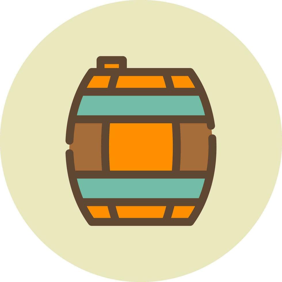 Barrel kreatives Icon-Design vektor