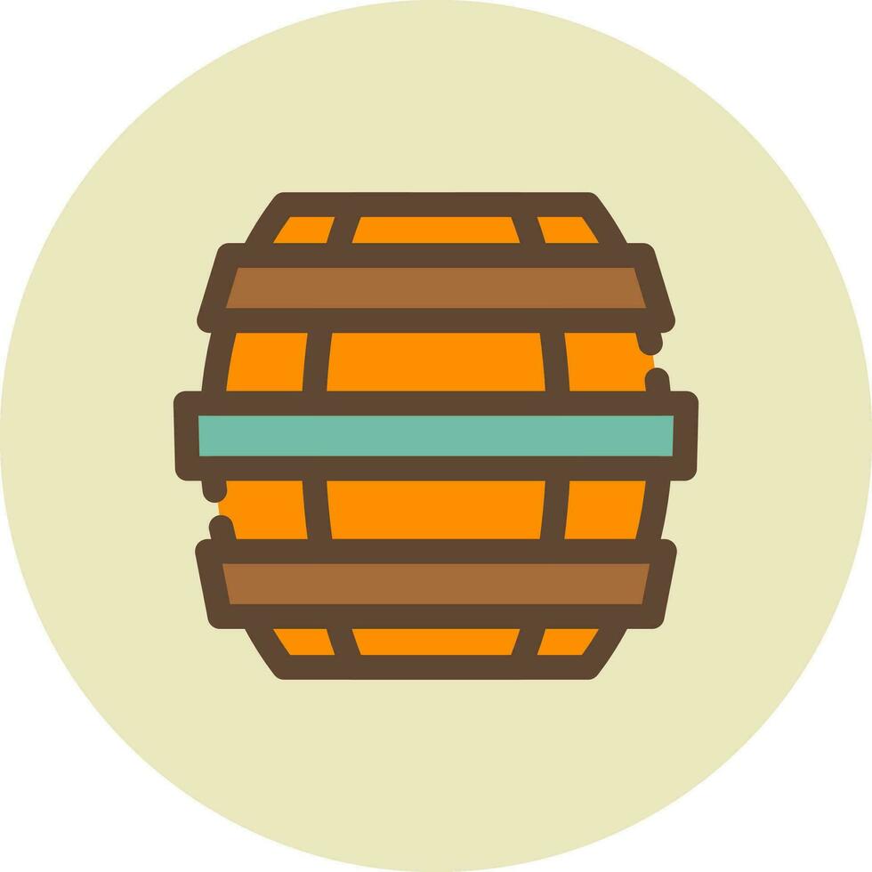 Barrel kreatives Icon-Design vektor