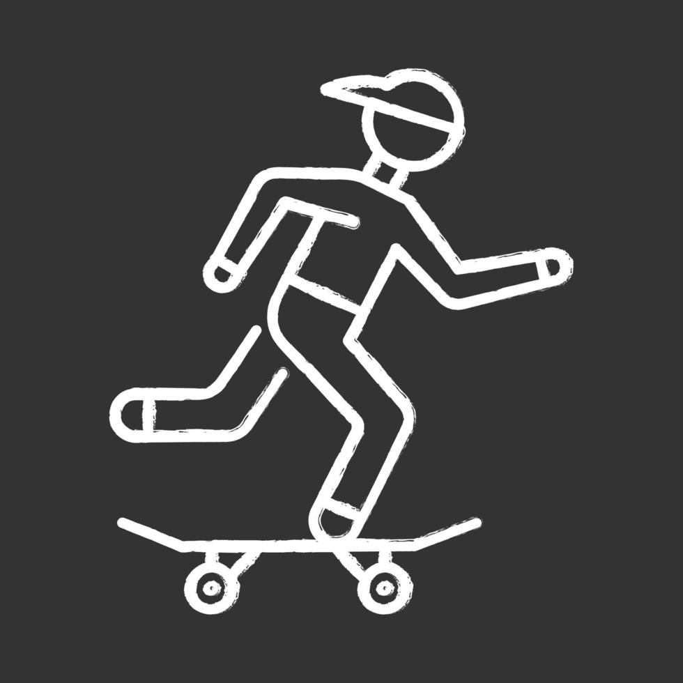 skateboarding krita ikon vektor