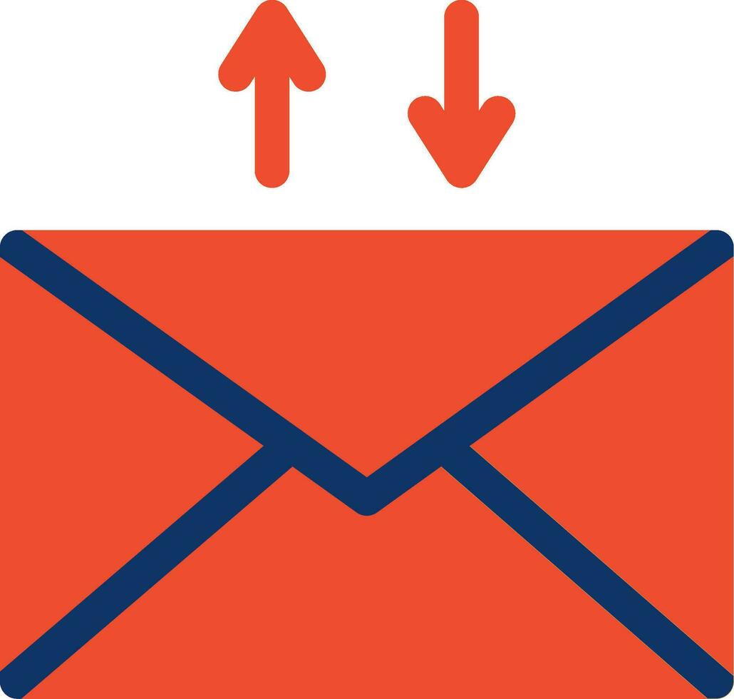 E-Mail kreatives Icon-Design vektor