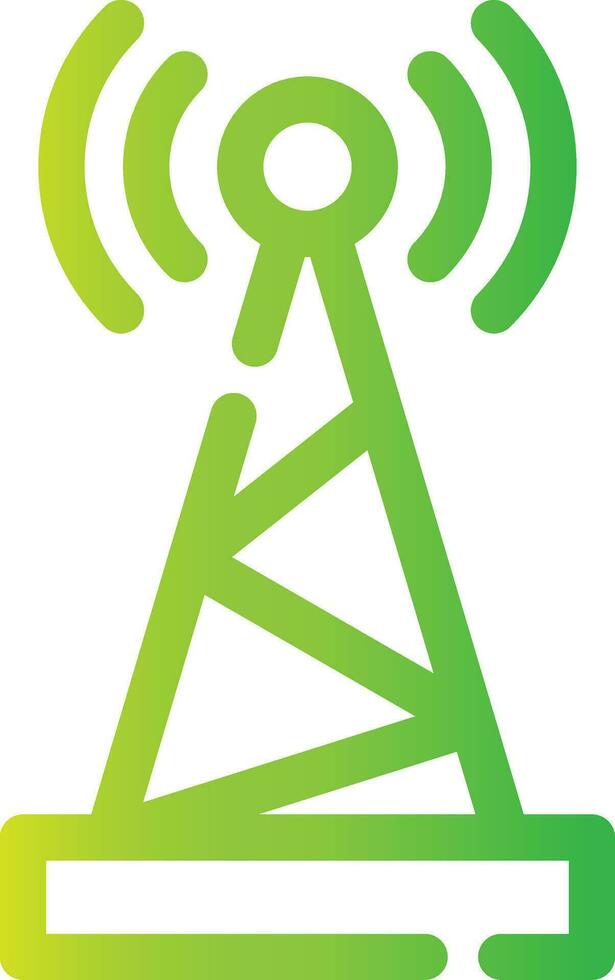 Antenne kreatives Icon-Design vektor