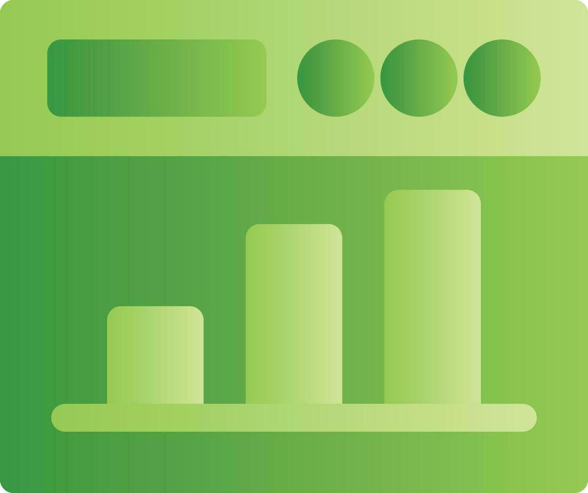 Analytics kreatives Icon-Design vektor