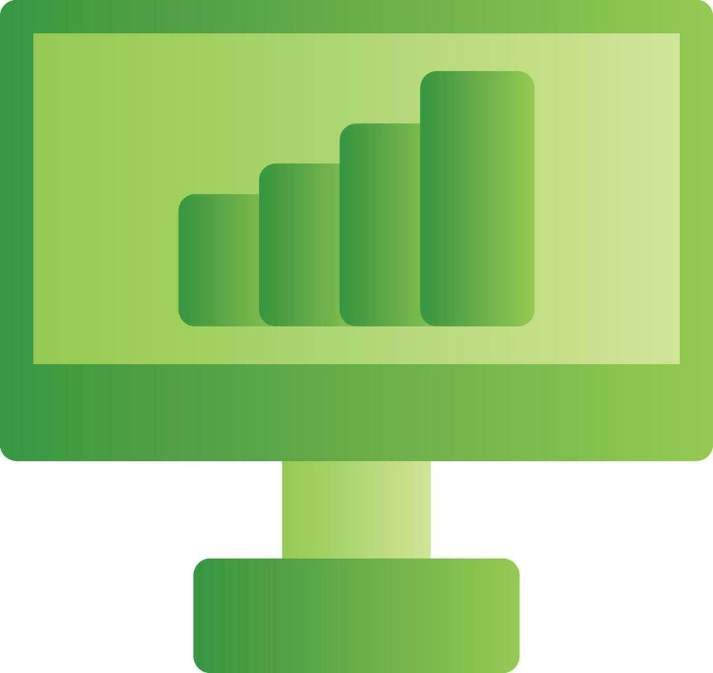 Analytics kreatives Icon-Design vektor