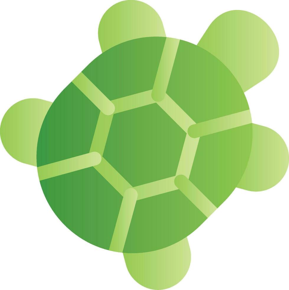 Schildkröte kreatives Icon-Design vektor