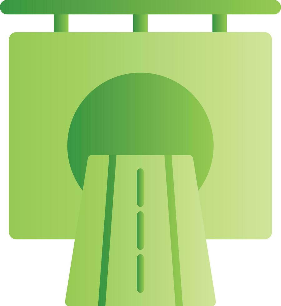 Tunnel kreatives Icon-Design vektor