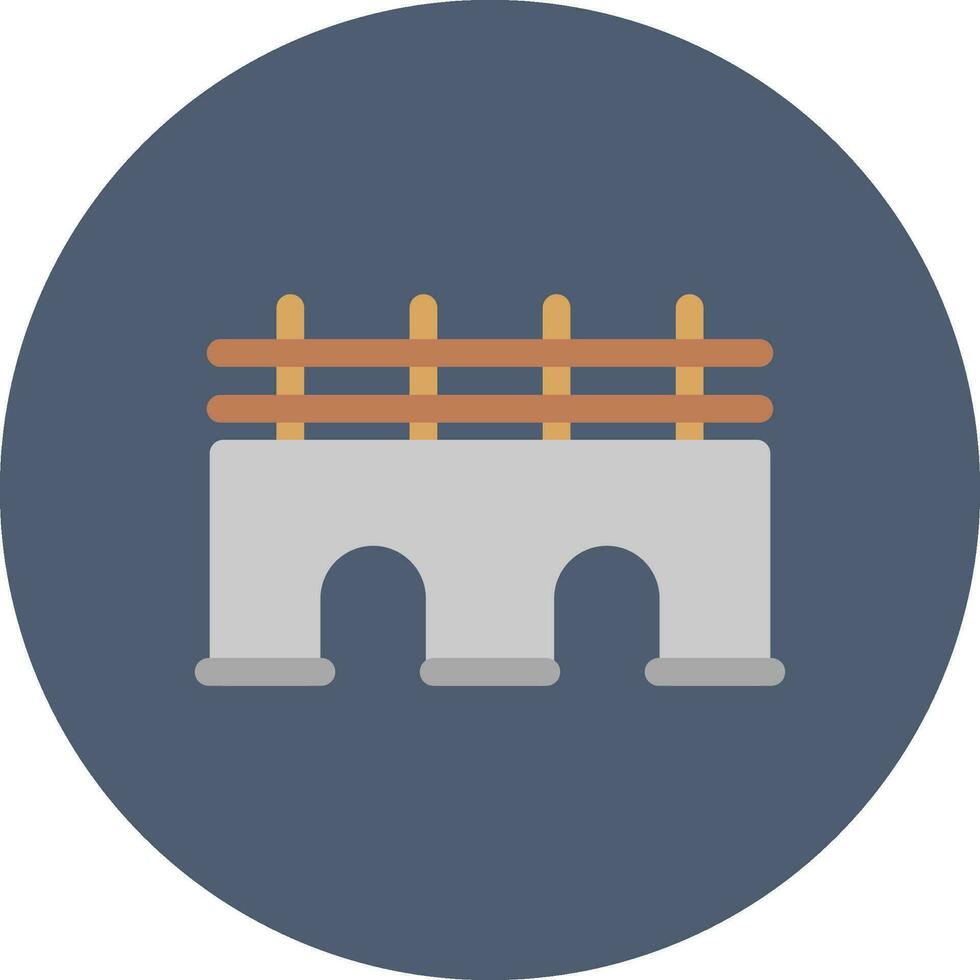 Brücke kreatives Icon-Design vektor