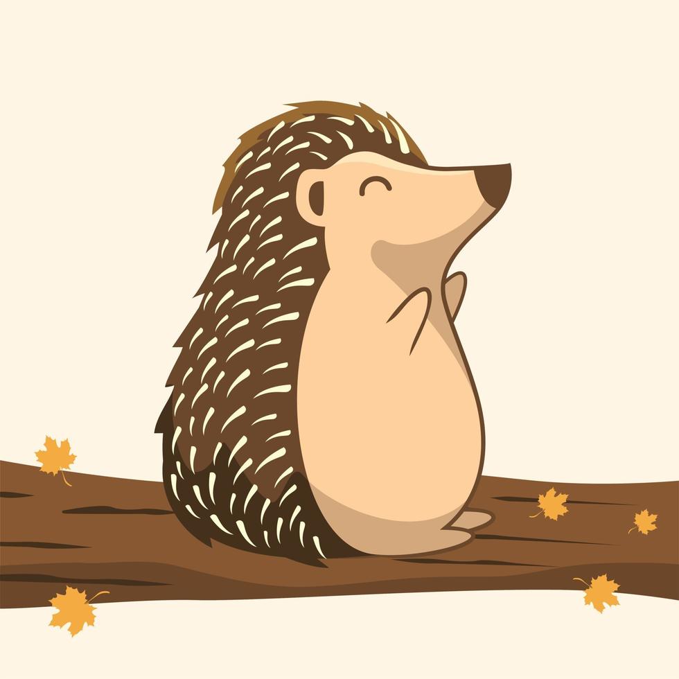 igelkott tecknad porcupine illustrationer vektor