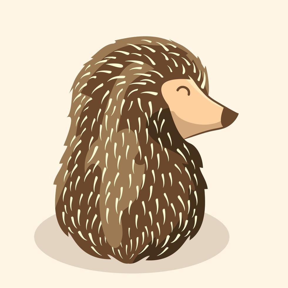 igelkott tecknad porcupine illustrationer vektor