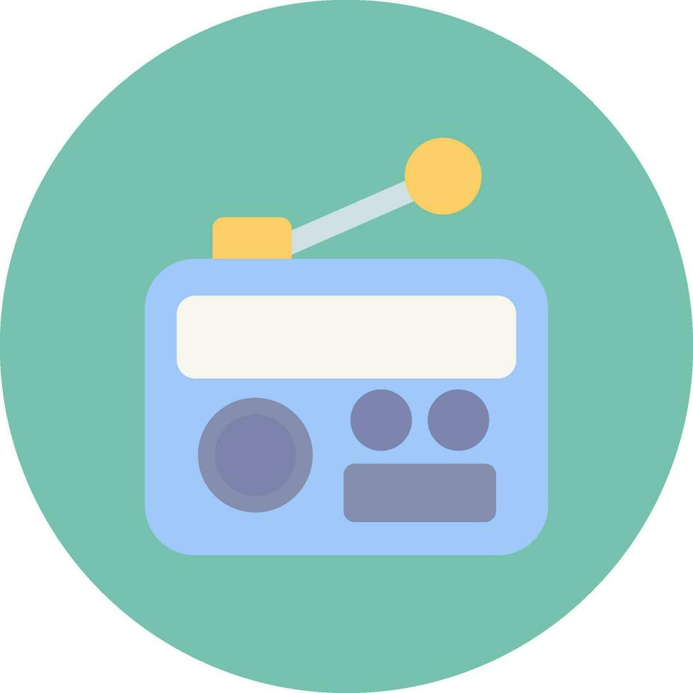 Radio kreatives Icon-Design vektor