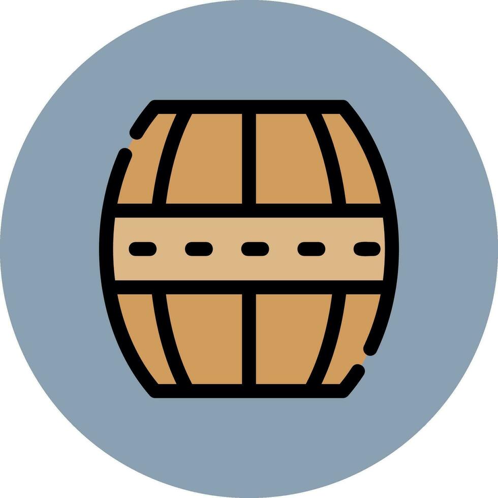 Barrel kreatives Icon-Design vektor