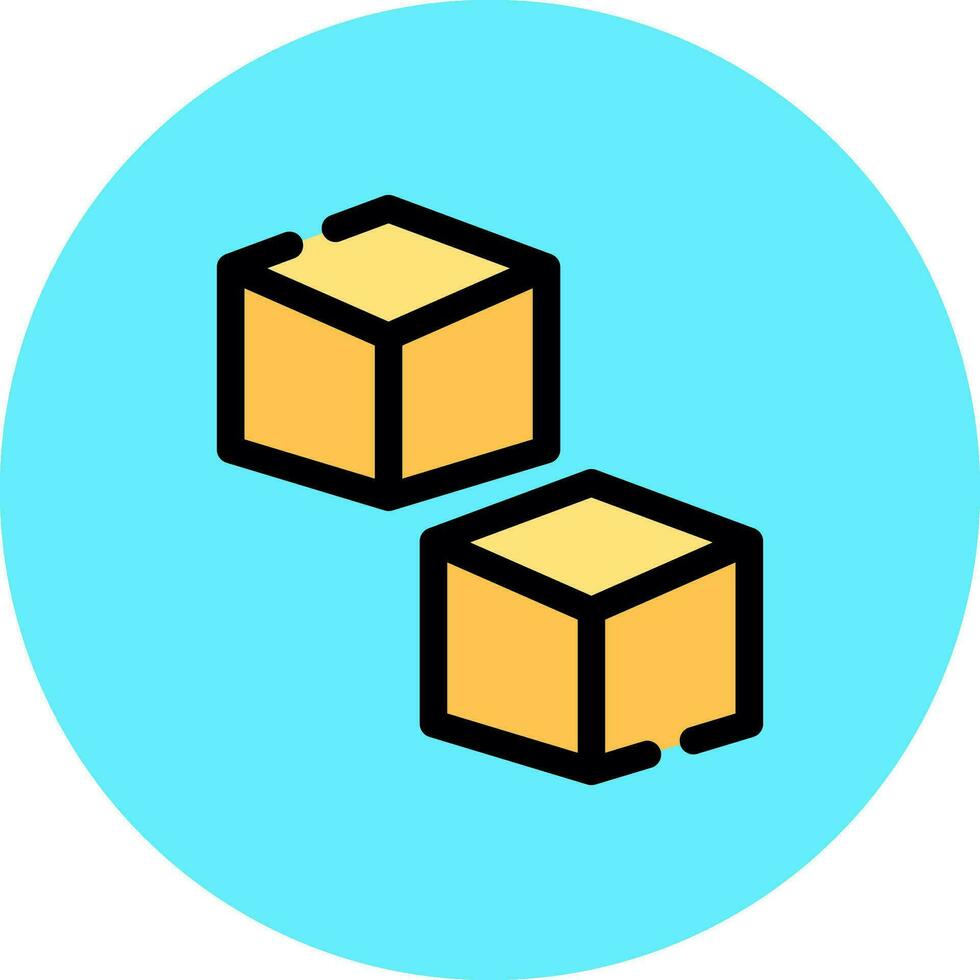 Box kreatives Icon-Design vektor