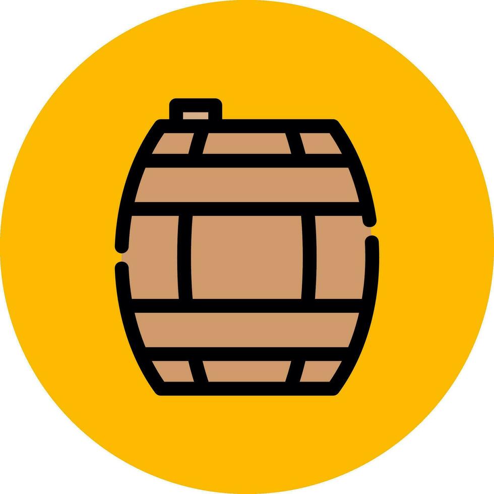 Barrel kreatives Icon-Design vektor