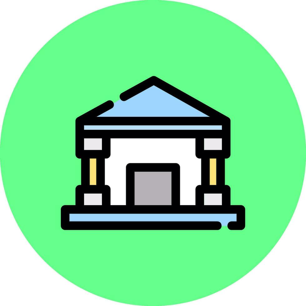 Bank kreativ ikon design vektor