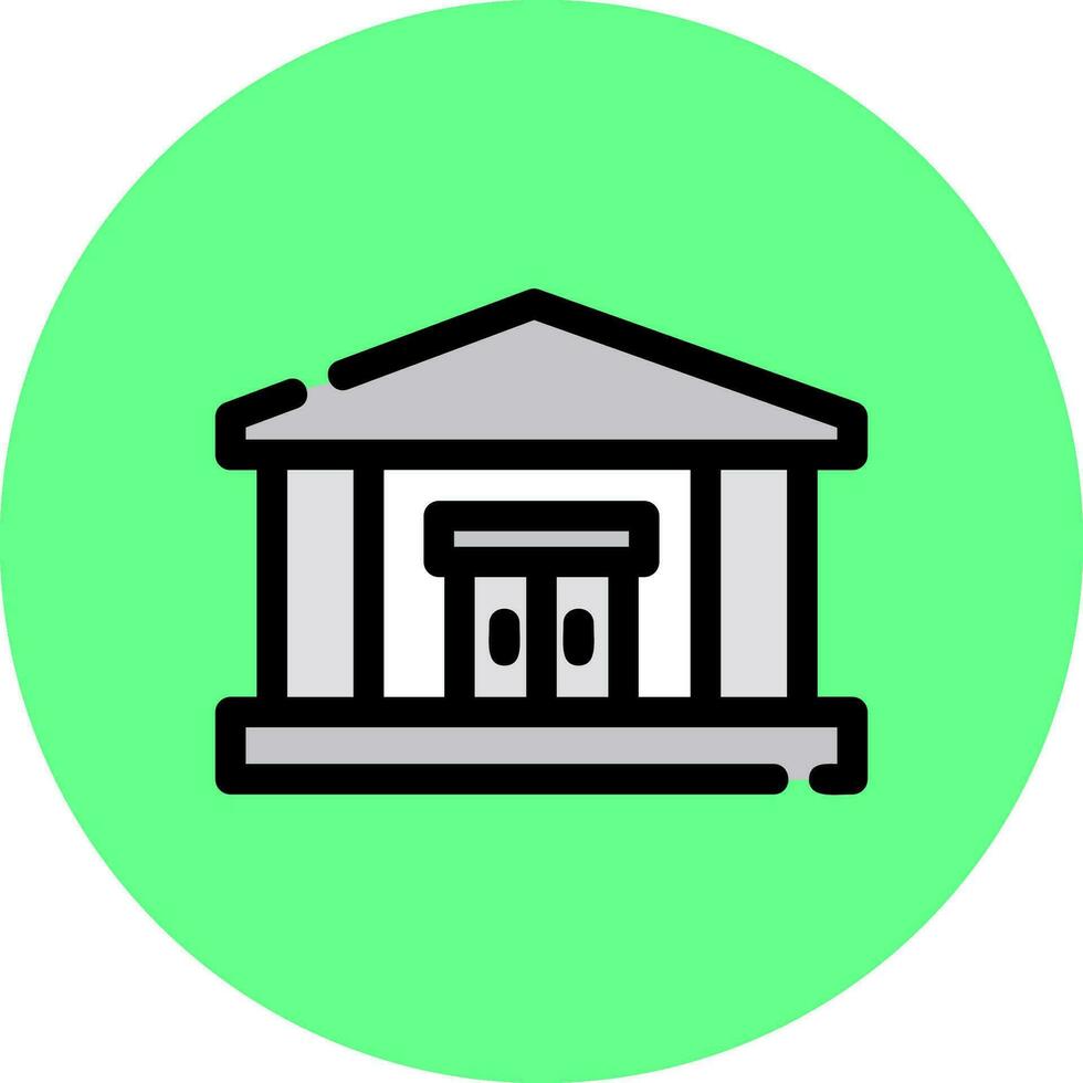 Bank kreatives Icon-Design vektor