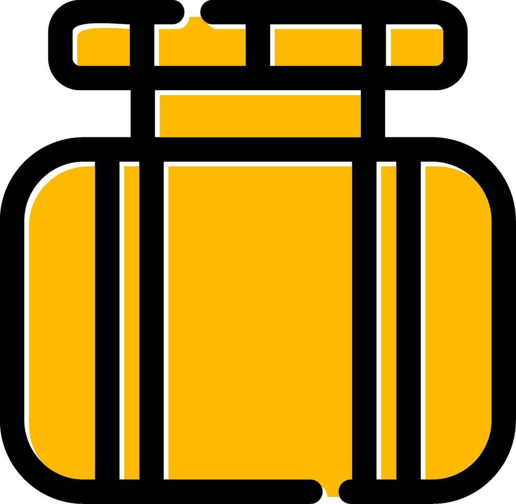 Tintenflasche kreatives Icon-Design vektor