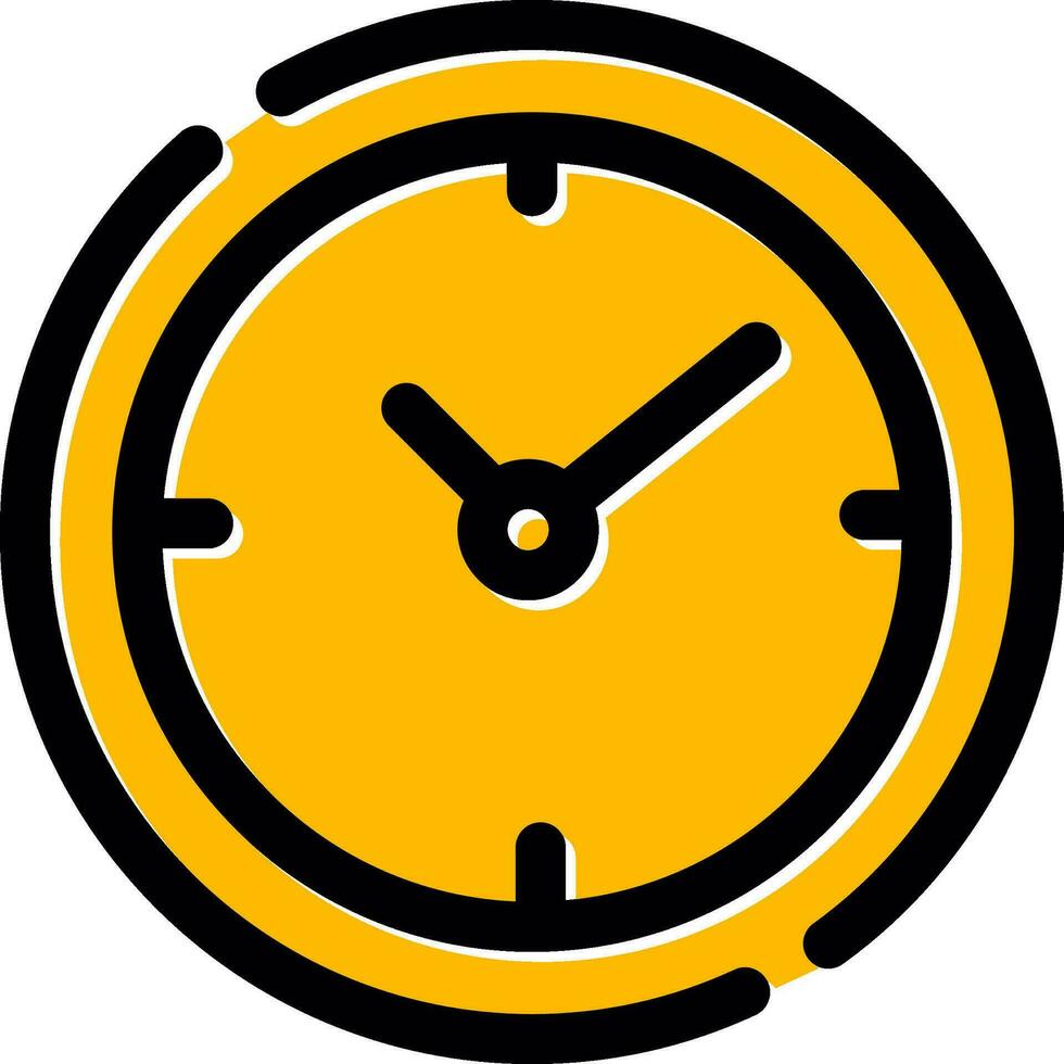 Uhr kreatives Icon-Design vektor