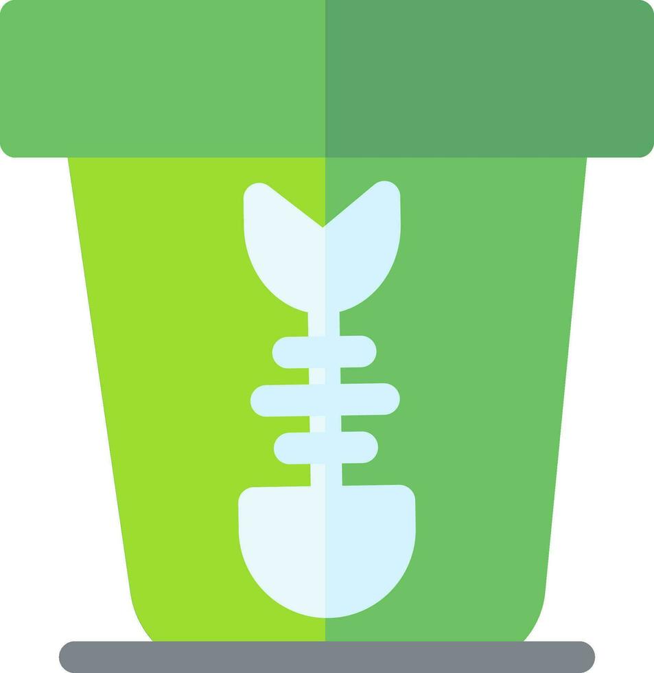 kreatives Icon-Design für Lebensmittelabfälle vektor