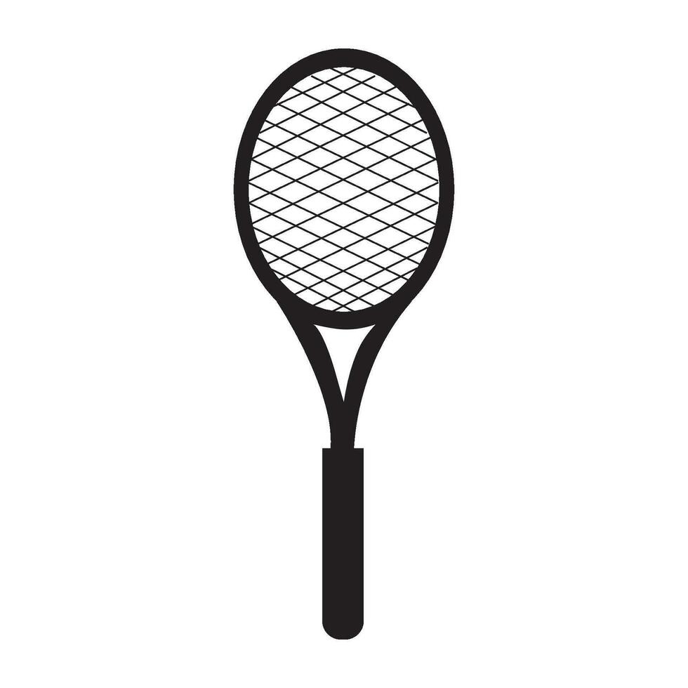 racket ikon logotyp vektor design mall