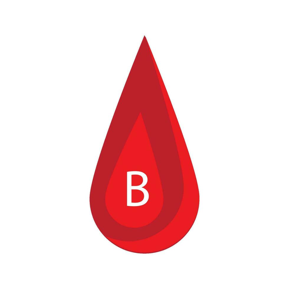 Blut Symbol Logo Vektor Design Vorlage