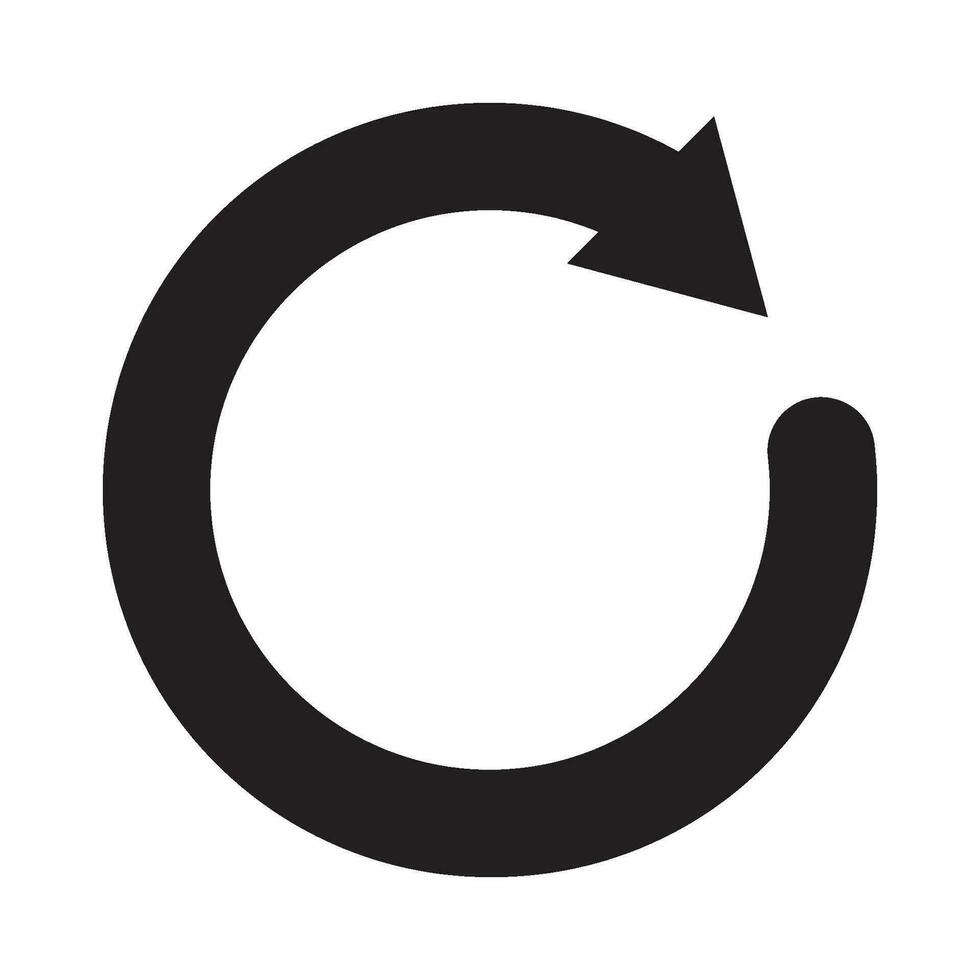 rotation ikon logotyp vektor design mall