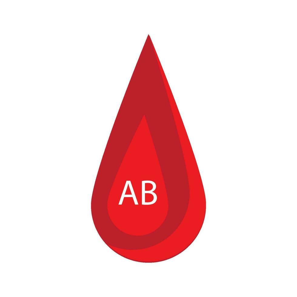 blod ikon logotyp vektor design mall