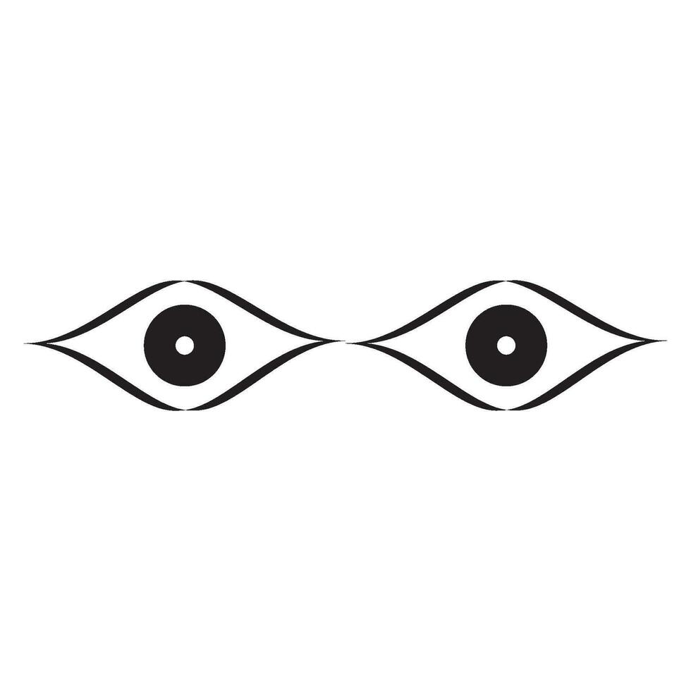 Auge Symbol Logo Vektor Design Vorlage