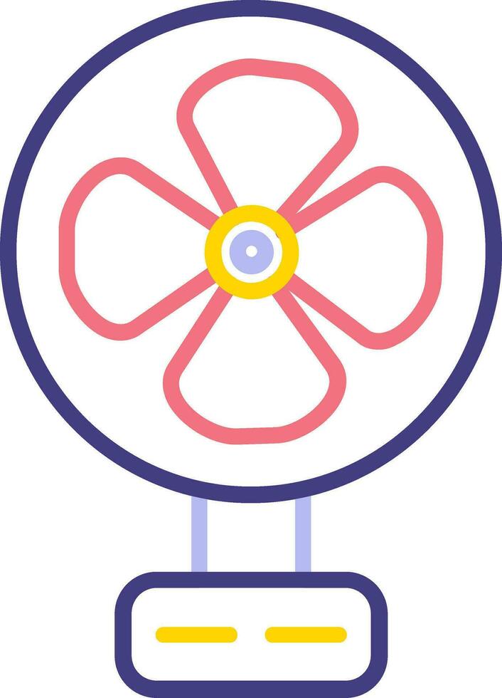 Fan-Vektor-Symbol vektor