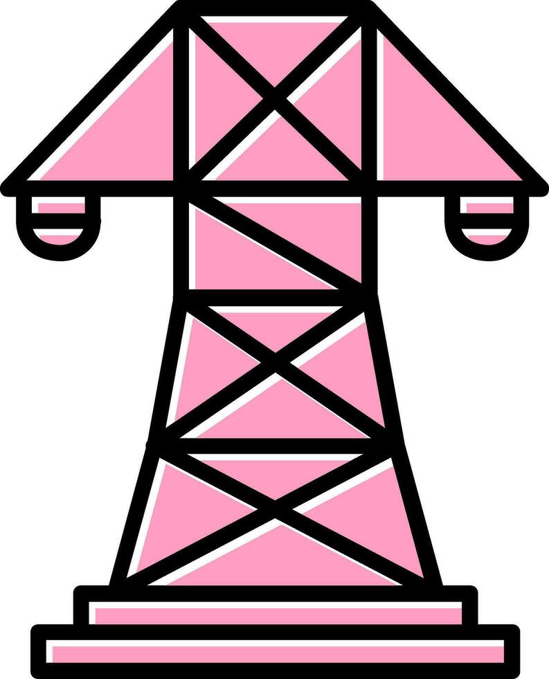 Turm-Vektor-Symbol vektor