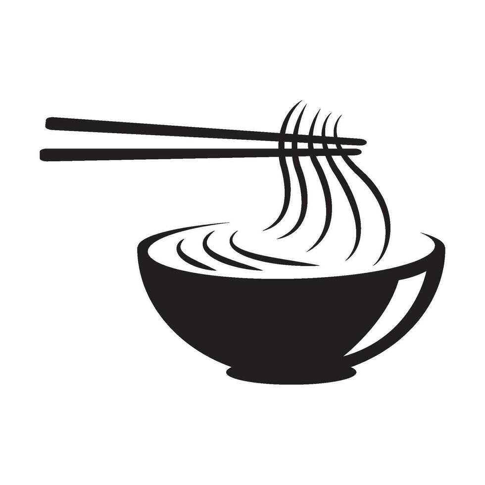 spaghetti ikon logotyp vektor design mall